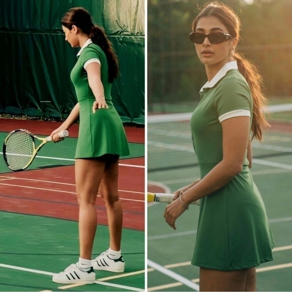 WeWoreWhat active skort green medium NWT - Picture 3 of 8